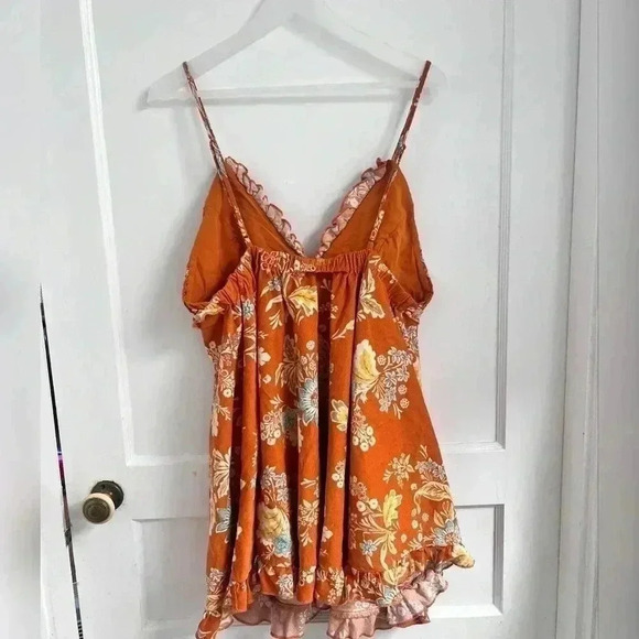 Free People Cord Looking Glass Mini Dress Like New - Picture 4 of 4